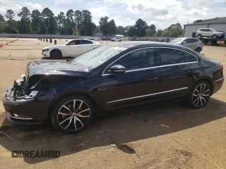 2015 Volkswagen CC Lux with VIN WVWRN7AN5FE819321, listed as a Copart auction lot 72466104 with 143,648 mi miles and Salvage Title. Bid and sale history available at carsss.com. Image 1.