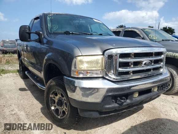 2003 Ford Super Duty F-250 XL with VIN 1FTNX21L03ED57630, listed as a Copart auction lot 73655974 with Not Provided miles and Non Repairable. Bid and sale history available at carsss.com. Image 4.