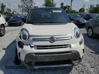 2014 FIAT 500L Trekking with VIN ZFBCFADH9EZ015734, listed as a Copart auction lot 57647185 with 67,302 mi miles and Salvage title. Bid and sale history available at DreamBid. Image 5.