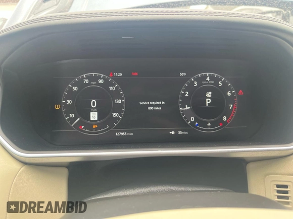 2018 Land Rover Range Rover Sport HSE Dynamic with VIN SALWV2SV4JA409879, listed as a Copart auction lot 53682555 with 127,955 mi miles and Clean Title. Bid and sale history available at carsss.com. Image 7.