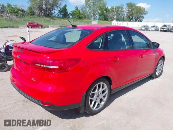 2015 Ford Focus SE with VIN 1FADP3F26FL308519, listed as a IAAI auction lot 42320592 with 110,330 mi miles and . Bid and sale history available at DreamBid. Image 4.