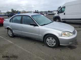 1999 Honda Civic VP with VIN 2HGEJ6615XH532339, listed as a Copart auction lot 48587145 with 149,375 mi miles and Salvage Title. Bid and sale history available at carsss.com. Image 4.