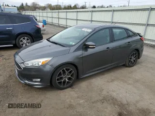 2015 Ford Focus SE with VIN 1FADP3F20FL267322, listed as a Copart auction lot 53678225 with 83,048 mi miles and Salvage Title. Bid and sale history available at DreamBid. Image 1.
