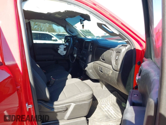 2021 Chevrolet Silverado 1500 Custom Trail Boss with VIN 1GCPYCEF6MZ374961, listed as a IAAI auction lot 41450188 with 41,605 mi miles and . Bid and sale history available at DreamBid. Image 5.