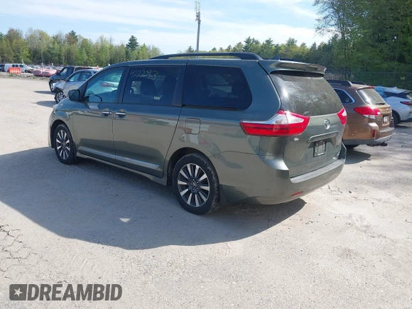 2019 Toyota Sienna XLE z VIN 5TDDZ3DC5KS218481, wystawiony jako IAAI lot #42220963 z przebiegiem 73 962 mil mil oraz . Historia ofert i sprzedaży dostępna na DreamBid. Obrazek 3.