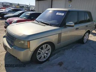 2010 Land Rover Range Rover HSE Lux with VIN SALMF1D48AA316365, listed as a Copart auction lot 43687355 with 142,728 mi miles and Salvage title. Bid and sale history available at DreamBid. Image 1.