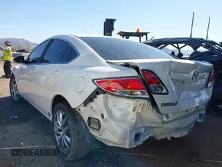 2013 Mazda 6 i Sport with VIN 1YVHZ8BH0D5M12044, listed as a IAAI auction lot 41752366 with 201,979 mi miles. Bid and sale history available at carsss.com. Image 3.
