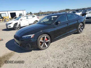 2024 Audi A5 Sportback S line Premium Plus z VIN WAUFACF5XRA034625, wystawiony jako Copart lot #87390314 z przebiegiem 3 048 mil mil oraz Nie do naprawy • Non repairable. Historia ofert i sprzedaży dostępna na DreamBid. Obrazek 1.