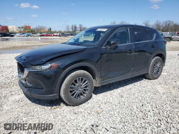 2021 Mazda CX-5 Touring z VIN JM3KFBCM5M0438706, wystawiony jako Copart lot #52048075 z przebiegiem 50 288 mil mil oraz Szkoda całkowita • Salvage title. Historia ofert i sprzedaży dostępna na DreamBid. Obrazek 1.