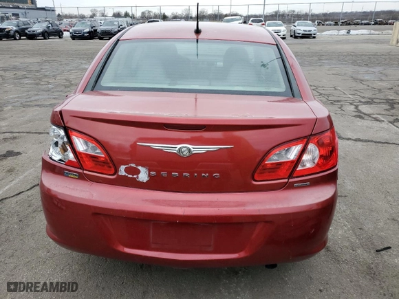 2008 Chrysler Sebring Touring with VIN 1C3LC56R88N254498, listed as a Copart auction lot 43255845 with 155,339 mi miles and Salvage Title. Bid and sale history available at carsss.com. Image 6.