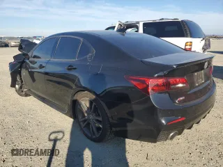 2020 Acura TLX w/A-Spec Pkg with VIN 19UUB1F63LA010597, listed as a Copart auction lot 88794355 with 0 mi miles and Salvage Title. Bid and sale history available at carsss.com. Image 2.