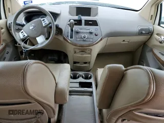 2008 Nissan Quest SE with VIN 5N1BV28U88N119650, listed as a Copart auction lot 84724794 with 0 mi miles and Salvage Title. Bid and sale history available at carsss.com. Image 8.