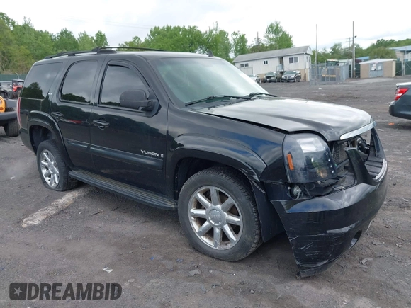 2007 GMC Yukon SLT z VIN 1GKFK13057R336128, wystawiony jako IAAI lot #42301778 z przebiegiem 153 227 mil mil oraz . Historia ofert i sprzedaży dostępna na DreamBid. Obrazek 1.