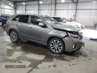 2014 Kia Sorento SX with VIN 5XYKWDA78EG477870, listed as a Copart auction lot 48253995 with 141,640 mi miles and Salvage Title. Bid and sale history available at carsss.com. Image 4.