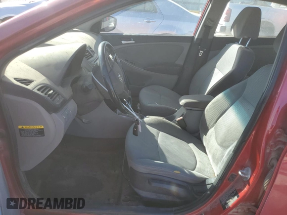 2015 Hyundai Accent Sport with VIN KMHCU5AE5FU233118, listed as a Copart auction lot 76130524 with 150,019 mi miles and Salvage Title. Bid and sale history available at carsss.com. Image 7.
