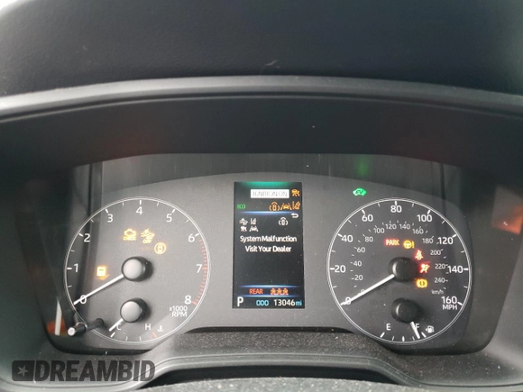 2024 Toyota Corolla Cross Hybrid S with VIN 7MUFBABG0RV022889, listed as a Copart auction lot 47537835 with 13,046 mi miles and Salvage title. Bid and sale history available at DreamBid. Image 9.