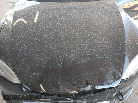 2022 Tesla Model S with VIN 5YJSA1E51NF464763, listed as a Copart auction lot 43559465 with 36,079 mi miles and Salvage title. Bid and sale history available at DreamBid. Image 12.
