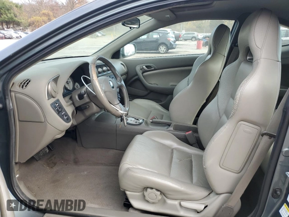 2005 Acura RSX with VIN JH4DC54835S004804, listed as a Copart auction lot 80336334 with 242,736 mi miles and Salvage Title. Bid and sale history available at carsss.com. Image 7.