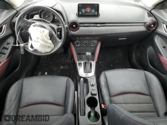 2016 Mazda CX-3 Touring z VIN JM1DKBC77G0100588, wystawiony jako Copart lot #44763635 z przebiegiem 164 613 mil mil oraz Szkoda całkowita • Salvage title. Historia ofert i sprzedaży dostępna na DreamBid. Obrazek 8.