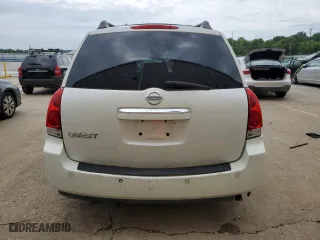 2004 Nissan Quest S with VIN 5N1BV28U44N345842, listed as a Copart auction lot 60764334 with 0 mi miles and Non Repairable. Bid and sale history available at carsss.com. Image 6.