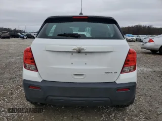 2016 Chevrolet Trax LS with VIN 3GNCJKSBXGL260298, listed as a Copart auction lot 85463764 with 75,024 mi miles and Salvage Title. Bid and sale history available at carsss.com. Image 6.