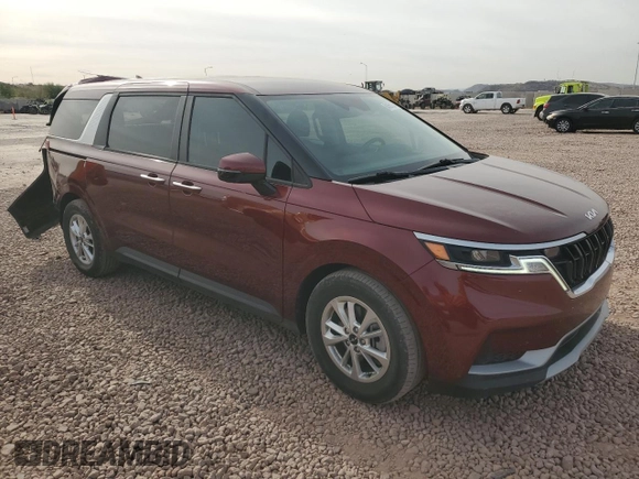 2022 Kia Carnival LXS with VIN KNDNB4H39N6109664, listed as a Copart auction lot 84551334 with 38,454 mi miles and Salvage Title. Bid and sale history available at carsss.com. Image 4.