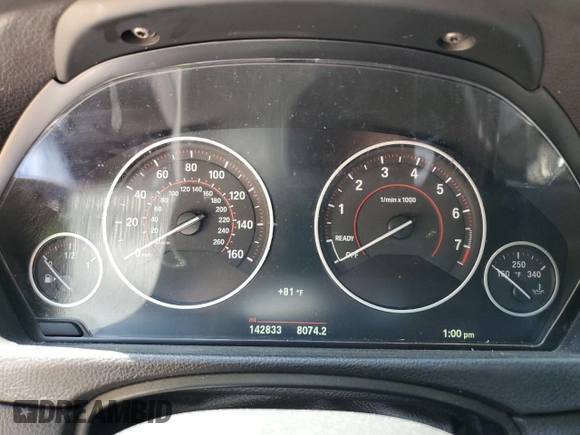 2018 BMW 3 Series 330i with VIN WBA8B9G55JNU99642, listed as a Copart auction lot 53822805 with 142,833 mi miles and Salvage title. Bid and sale history available at DreamBid. Image 9.