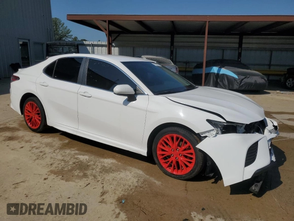 2019 Toyota Camry LE with VIN 4T1B11HK4KU718014, listed as a Copart auction lot 50879965 with 87,707 mi miles and Clean Title. Bid and sale history available at carsss.com. Image 4.