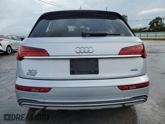 2023 Audi Q5 Premium Plus with VIN WA1BBAFY6P2041523, listed as a Copart auction lot 61055955 with 40,357 mi miles and Salvage title. Bid and sale history available at DreamBid. Image 6.