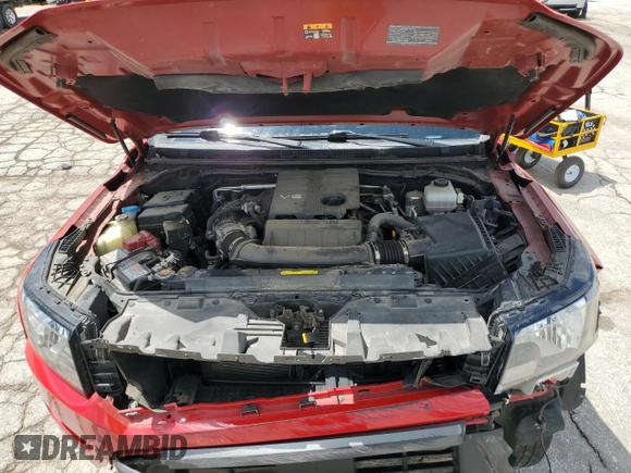 2023 Nissan Frontier SV with VIN 1N6ED1EK1PN607514, listed as a Copart auction lot 55260955 with 46,060 mi miles and Salvage title. Bid and sale history available at DreamBid. Image 11.