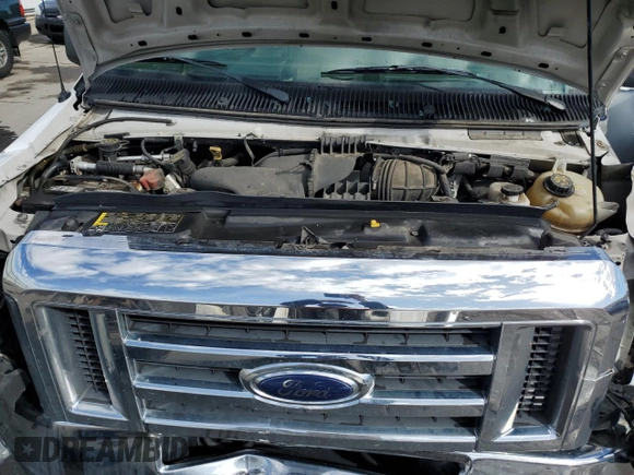 2011 Ford Econoline Passenger XL with VIN 1FBNE3BL4BDA67376, listed as a Copart auction lot 41890935 with 171,949 mi miles and Salvage Title. Bid and sale history available at carsss.com. Image 12.