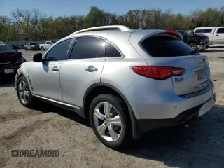 2010 Infiniti FX with VIN JN8AS1MW6AM851138, listed as a Copart auction lot 52698625 with 202,829 mi miles and Salvage title. Bid and sale history available at DreamBid. Image 2.