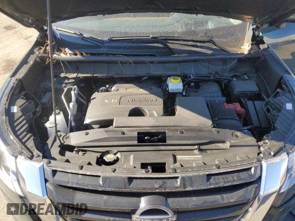 2023 Nissan Pathfinder Platinum with VIN 5N1DR3DH9PC249135, listed as a Copart auction lot 87843415 with 16,796 mi miles and Salvage title. Bid and sale history available at DreamBid. Image 12.