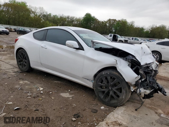 2015 Hyundai Genesis Coupe 3.8L Base with VIN KMHHT6KJ7FU125478, listed as a Copart auction lot 66081934 with 77,314 mi miles and Salvage title. Bid and sale history available at DreamBid. Image 4.
