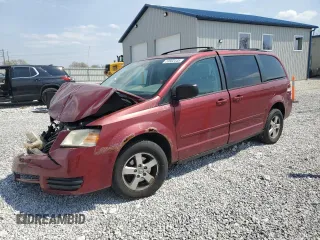 2010 Dodge Grand Caravan Hero with VIN 2D4RN3D14AR401543, listed as a Copart auction lot 53802445 with 237,283 mi miles and Salvage Title. Bid and sale history available at DreamBid. Image 1.