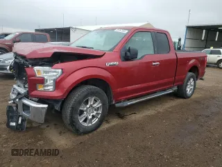 2015 Ford F-150 XLT with VIN 1FTFX1EF3FKE74711, listed as a Copart auction lot 55767355 with 102,297 mi miles and Salvage title. Bid and sale history available at DreamBid. Image 1.