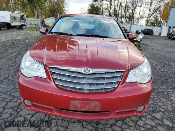 2007 Chrysler Sebring Limited with VIN 1C3LC66K27N535994, listed as a Copart auction lot 81200814 with 54,340 mi miles and Salvage title. Bid and sale history available at DreamBid. Image 5.