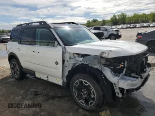 2025 Ford Bronco Sport Outer Banks z VIN 3FMCR9CN4SRE05047, wystawiony jako Copart lot #55529715 z przebiegiem 3 064 mil mil oraz Szkoda całkowita • Salvage title. Historia ofert i sprzedaży dostępna na DreamBid. Obrazek 4.
