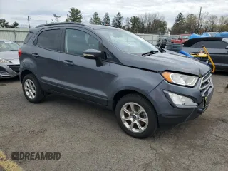 2018 Ford EcoSport SE with VIN MAJ6P1UL8JC237793, listed as a Copart auction lot 51893455 with 56,739 mi miles and Salvage Title. Bid and sale history available at carsss.com. Image 4.