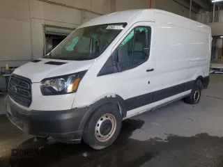 2019 Ford Transit with VIN 1FTYR2CM4KKB30213, listed as a Copart auction lot 82608654 with 483,911 mi miles and Salvage Title. Bid and sale history available at carsss.com. Image 1.