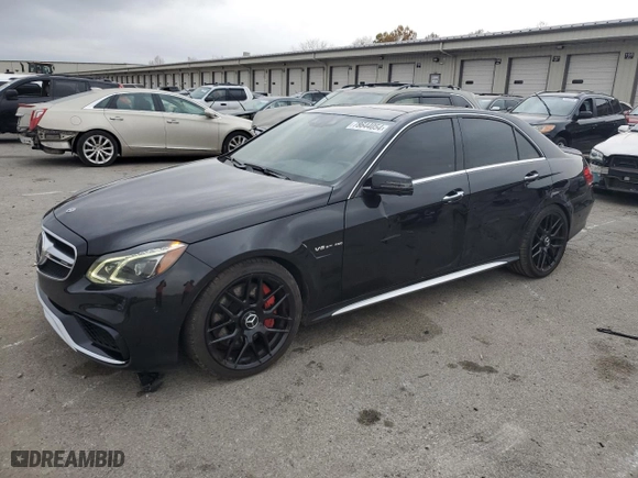2015 Mercedes-Benz E-Class E 63 AMG S-Model with VIN WDDHF7GB6FB107820, listed as a Copart auction lot 78644054 with 75,865 mi miles and Clean Title. Bid and sale history available at carsss.com. Image 1.