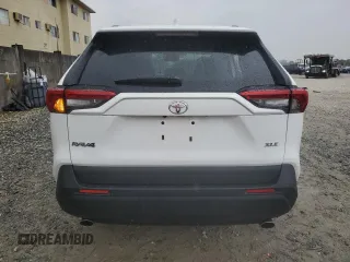 2025 Toyota RAV4 XLE with VIN 2T3W1RFV4SC304172, listed as a Copart auction lot 88953335 with 1,350 mi miles and Salvage Title. Bid and sale history available at carsss.com. Image 6.
