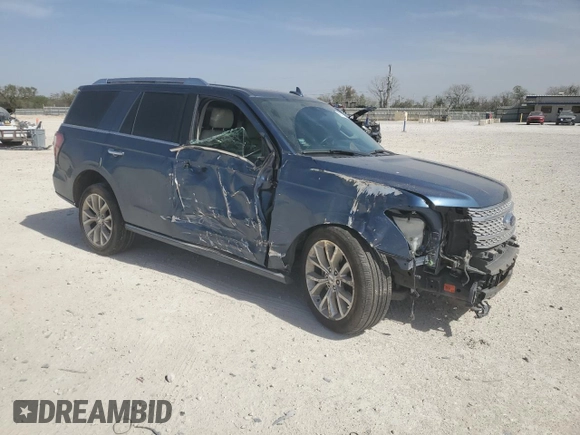 2019 Ford Expedition Platinum with VIN 1FMJU1MT6KEA65195, listed as a Copart auction lot 49871715 with 77,931 mi miles and Salvage title. Bid and sale history available at DreamBid. Image 4.