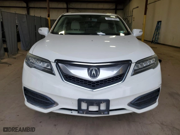 2017 Acura RDX with VIN 5J8TB4H30HL013615, listed as a Copart auction lot 52331005 with 0 mi miles and Salvage Title. Bid and sale history available at carsss.com. Image 5.