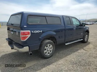 2013 Ford F-150 XL with VIN 1FTFX1ETXDKE12547, listed as a Copart auction lot 63470185 with 123,751 mi miles and Clean title. Bid and sale history available at DreamBid. Image 3.