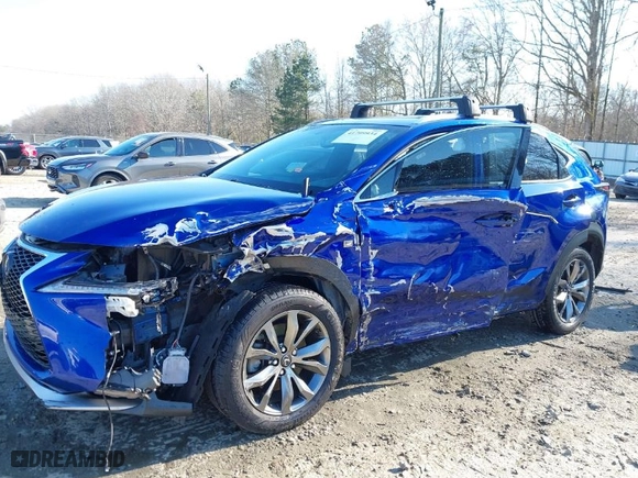 2017 Lexus NX with VIN JTJYARBZ1H2065372, listed as a IAAI auction lot 41709934 with 141015 miles. Bid and sale history available at carsss.com. Image 6.