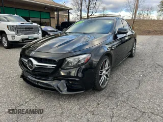 2019 Mercedes-Benz E 63 S AMG with VIN WDDZF8KB5KA527232, listed as a Copart auction lot 44852625 with 87,854 mi miles and Clean Title. Bid and sale history available at DreamBid. Image 1.