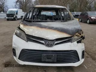 2018 Toyota Sienna LE с VIN 5TDJZ3DCXJS206893, выставлен на аукционе Copart как лот 54091505 с пробегом Не указан миль и На запчасти • Non repairable. История ставок и продаж доступна на DreamBid. Изображение 5.