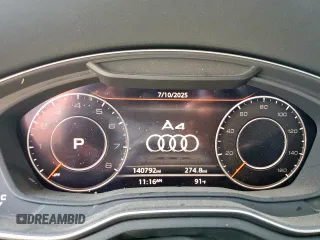 2018 Audi A4 Premium с VIN WAUKMAF46JA198573, выставлен на аукционе Copart как лот 64392275 с пробегом 140 792 миль миль и Чистый • Clean title. История ставок и продаж доступна на DreamBid. Изображение 9.