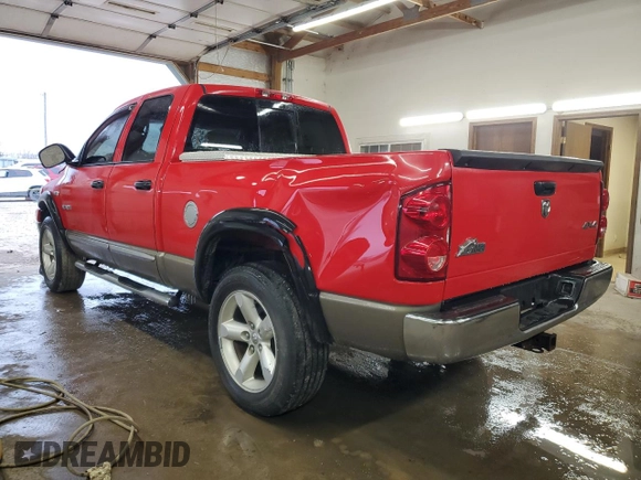 2008 Dodge 1500 ST with VIN 1D7HU18208J192745, listed as a Copart auction lot 45795295 with 201,985 mi miles and Salvage Title. Bid and sale history available at DreamBid. Image 2.